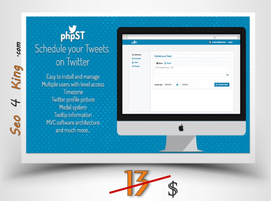 phpST - Schedule your Tweets on Twitter 1.0